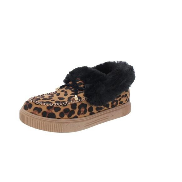 Journee Collection Women's Tru Comfort Foam Midnight Slipper Shoes Brown Leopard - Picture 4 of 4